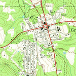 United States Geological Survey Greenville, GA (1971, 24000-Scale) digital map