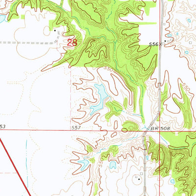 United States Geological Survey Greenville, IL (1974, 24000-Scale) digital map
