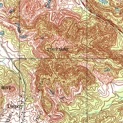 United States Geological Survey Greenville, KY (1997, 24000-Scale) digital map