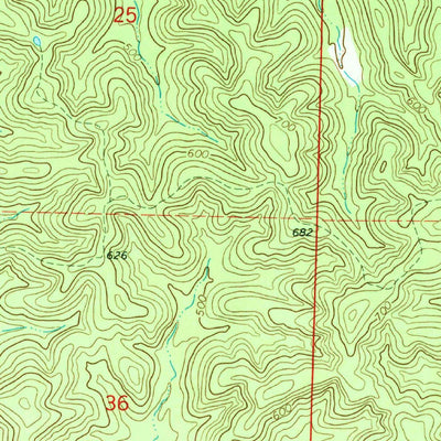 United States Geological Survey Greenville, MO (1966, 24000-Scale) digital map