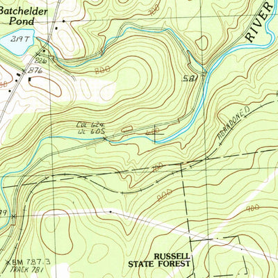 United States Geological Survey Greenville, NH (1987, 24000-Scale) digital map