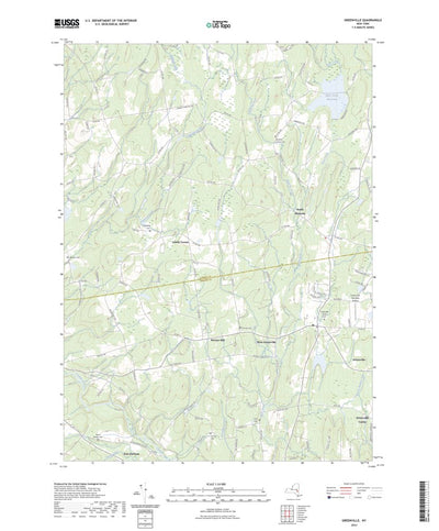 United States Geological Survey Greenville, NY (2023, 24000-Scale) digital map