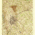 United States Geological Survey Greenville, SC (1938, 62500-Scale) digital map
