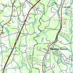 United States Geological Survey Greenville, SC (1984, 100000-Scale) digital map