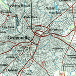 United States Geological Survey Greenville, SC (1984, 100000-Scale) digital map