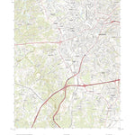 United States Geological Survey Greenville, SC (2020, 24000-Scale) digital map