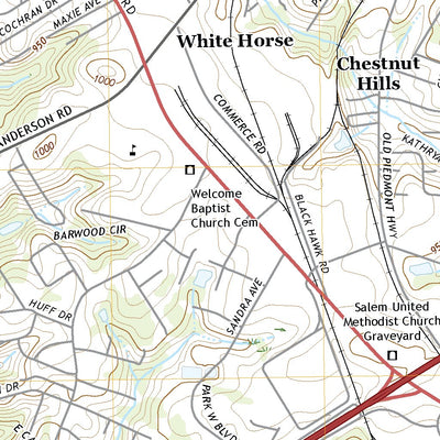 United States Geological Survey Greenville, SC (2020, 24000-Scale) digital map