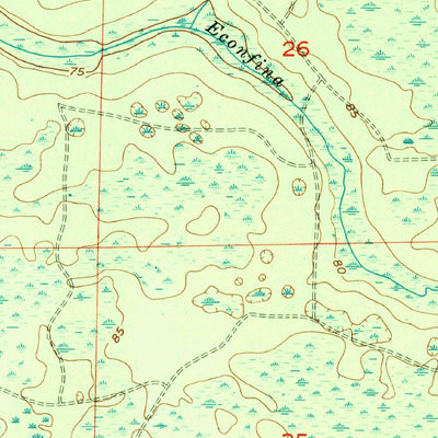 United States Geological Survey Greenville SE, FL (1955, 24000-Scale) digital map