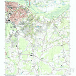 United States Geological Survey Greenville SE, NC (1998, 24000-Scale) digital map