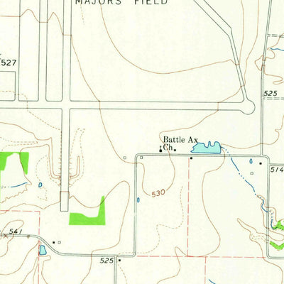 United States Geological Survey Greenville SE, TX (1962, 24000-Scale) digital map
