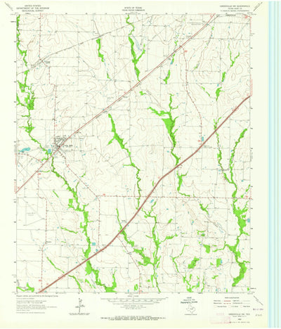United States Geological Survey Greenville SW, TX (1962, 24000-Scale) digital map