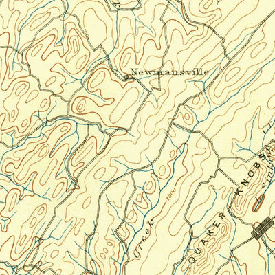 United States Geological Survey Greenville, TN-NC (1892, 125000-Scale) digital map
