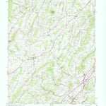 United States Geological Survey Greenville, VA (1964, 24000-Scale) digital map