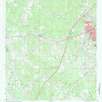 United States Geological Survey Greenville West, AL (1971, 24000-Scale) digital map