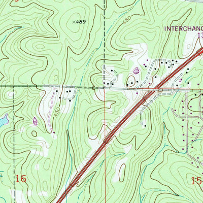 United States Geological Survey Greenville West, AL (1971, 24000-Scale) digital map