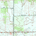 United States Geological Survey Greenville West, MI (1972, 24000-Scale) digital map