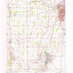 United States Geological Survey Greenville West, OH (1961, 24000-Scale) digital map