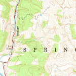 United States Geological Survey Greenville, WV (1971, 24000-Scale) digital map