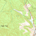 United States Geological Survey Greenville, WV (1971, 24000-Scale) digital map
