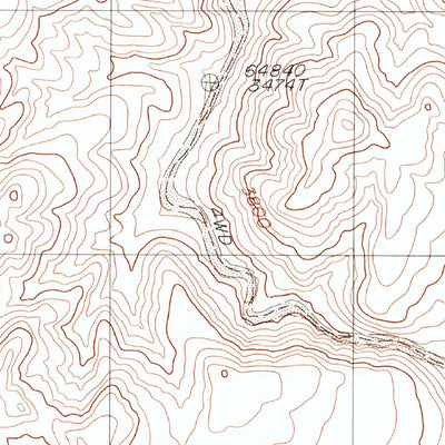 United States Geological Survey Greenwater Canyon, CA (1987, 24000-Scale) digital map