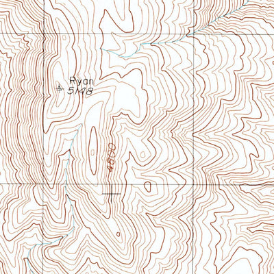 United States Geological Survey Greenwater Canyon, CA (1987, 24000-Scale) digital map