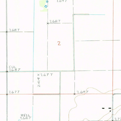United States Geological Survey Greenway, AR (1984, 24000-Scale) digital map