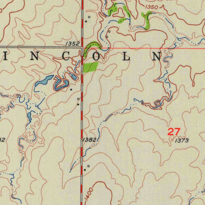 United States Geological Survey Greenwich, KS (1955, 24000-Scale) digital map