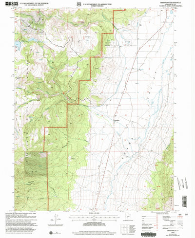 United States Geological Survey Greenwich, UT (2001, 24000-Scale) digital map