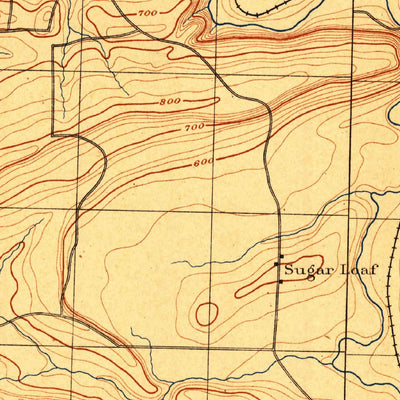 United States Geological Survey Greenwood, AR-OK (1887, 62500-Scale) digital map