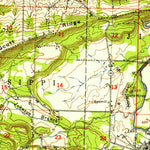 United States Geological Survey Greenwood, AR-OK (1947, 62500-Scale) digital map