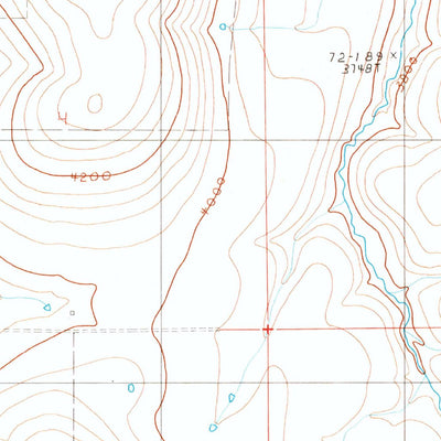 United States Geological Survey Greenwood Butte, OR (1990, 24000-Scale) digital map