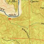United States Geological Survey Greenwood, CA (1950, 24000-Scale) digital map