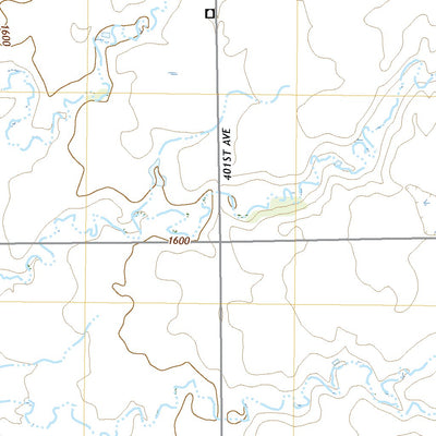 United States Geological Survey Greenwood Colony, SD (2021, 24000-Scale) digital map