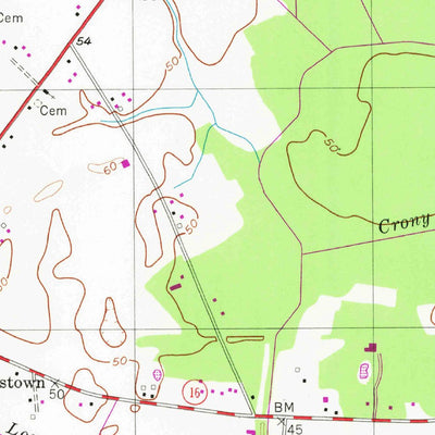 United States Geological Survey Greenwood, DE (1955, 24000-Scale) digital map