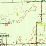 United States Geological Survey Greenwood, IN (1953, 24000-Scale) digital map