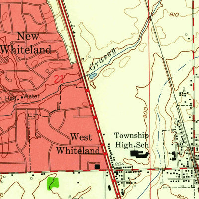 United States Geological Survey Greenwood, IN (1959, 24000-Scale) digital map