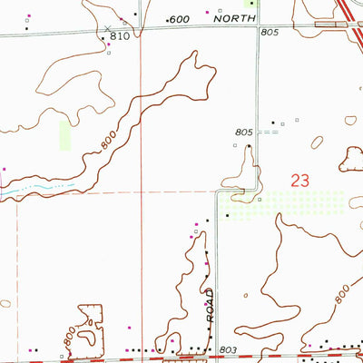 United States Geological Survey Greenwood, IN (1973, 24000-Scale) digital map