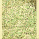 United States Geological Survey Greenwood, LA (1945, 62500-Scale) digital map