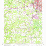 United States Geological Survey Greenwood, LA (1955, 62500-Scale) digital map