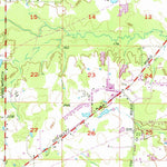 United States Geological Survey Greenwood, LA (1955, 62500-Scale) digital map
