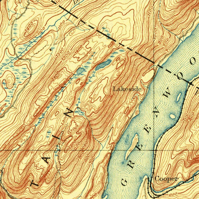 United States Geological Survey Greenwood Lake, NY-NJ (1903, 62500-Scale) digital map