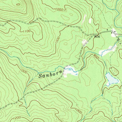 United States Geological Survey Greenwood, ME (1967, 24000-Scale) digital map