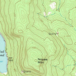 United States Geological Survey Greenwood, ME (1967, 24000-Scale) digital map