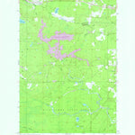 United States Geological Survey Greenwood, MI (1955, 24000-Scale) digital map