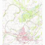 United States Geological Survey Greenwood, MS (1982, 24000-Scale) digital map