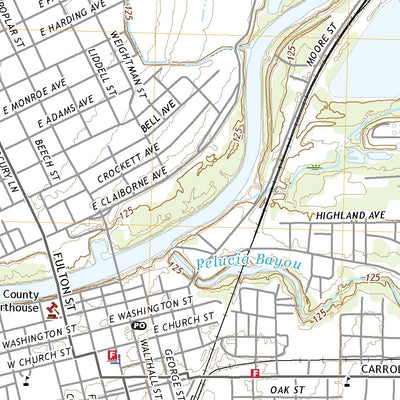 United States Geological Survey Greenwood, MS (2020, 24000-Scale) digital map