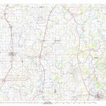 United States Geological Survey Greenwood, MS-AR (1983, 100000-Scale) digital map