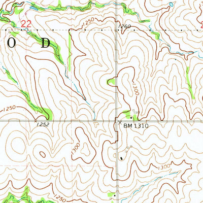 United States Geological Survey Greenwood, NE (1966, 24000-Scale) digital map