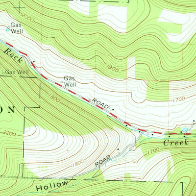 United States Geological Survey Greenwood, NY (1965, 24000-Scale) digital map