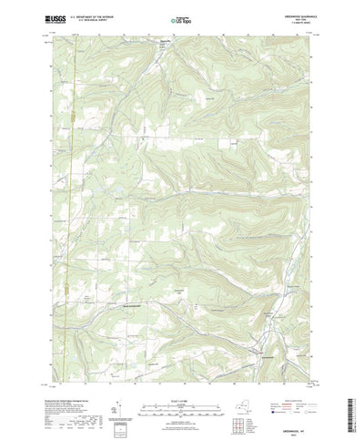 United States Geological Survey Greenwood, NY (2023, 24000-Scale) digital map
